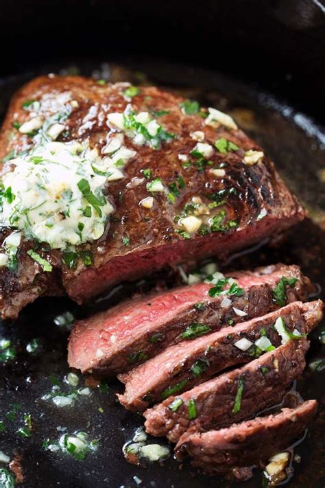 Skillet Garlic Butter Steak | Easy Delicious Recipes | Cast iron skillet recipes dinner, Steak ...