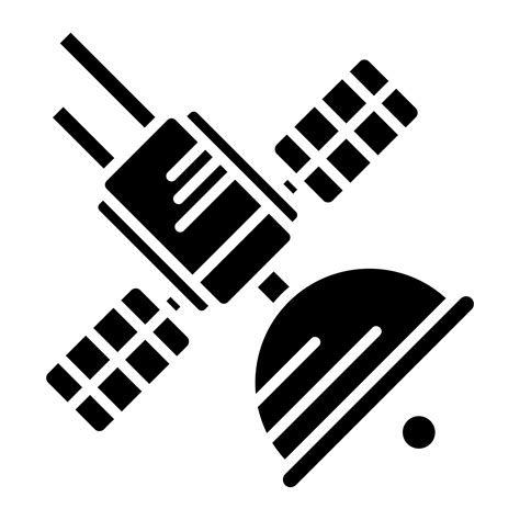 Satellite vector icon 21730860 Vector Art at Vecteezy