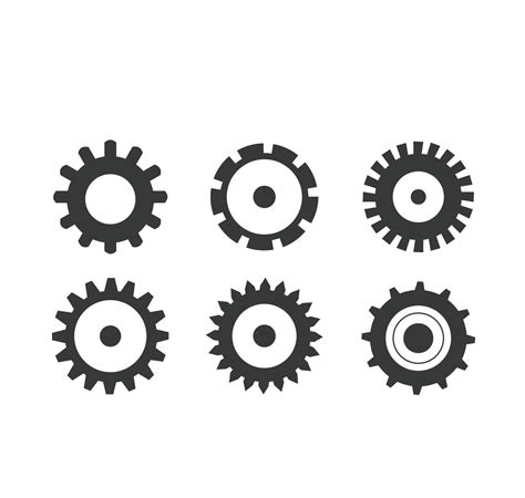 Gear Wheels Shape Set 2056668 Vector Art at Vecteezy