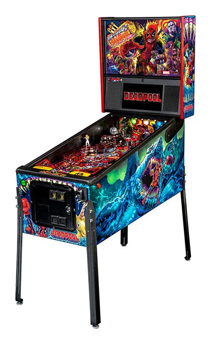 STERN DEADPOOL PREMIUM Pinball Game Machine for sale * FREE SHIPPING ...