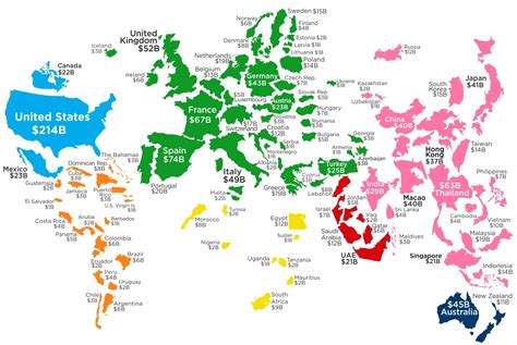 Mapping the Tourism Industry Around the World