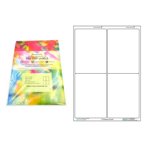 Word Template For Labels 4 Per Sheet - The Templates Art