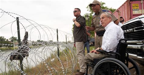 Texas Gov. Greg Abbott Declares ‘Invasion’ at Southern Border - Los ...