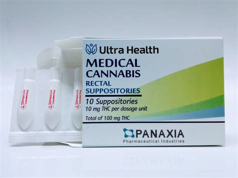 Rectal Suppository (10mg) | Panaxia | Suppositories - Jane