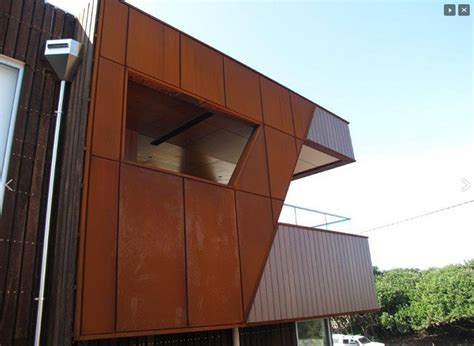 Corten Steel Panels for Cladding and Roofing - Rusted, Weathered Steel