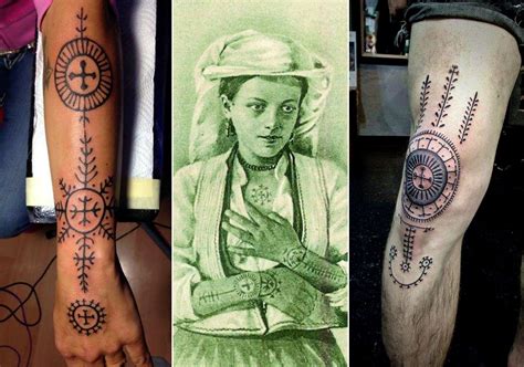 Traditional Croatian Tattoos | Croatia Week | Croatian tattoo, Berber ...