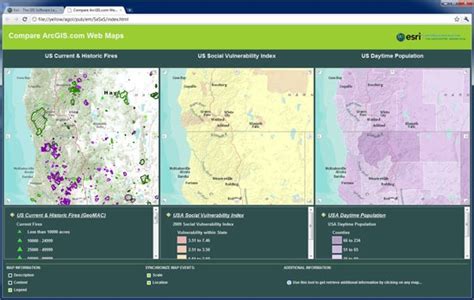 New map comparison template for ArcGIS Online maps | ArcGIS Blog