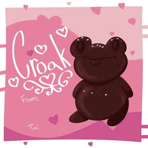 Coconut Shavings Chocolate Valentines Frog by TheRealReset on Newgrounds