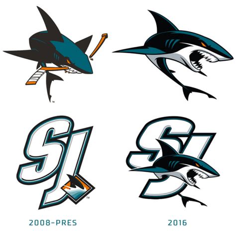 San Jose Sharks Introduce Three New Logos – SportsLogos.Net News