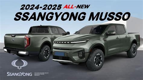 SSANGYONG MUSSO 2024-2025? REDESIGN | Digimods DESIGN | - YouTube