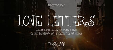 Love Letters Font Download | Free Font.Download