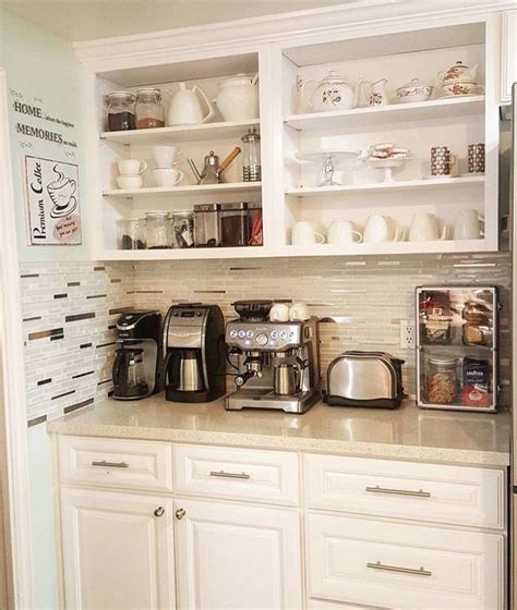 30+ Latest Diy Coffee Station Ideas In Your Kitchen | Coffee bar home ...