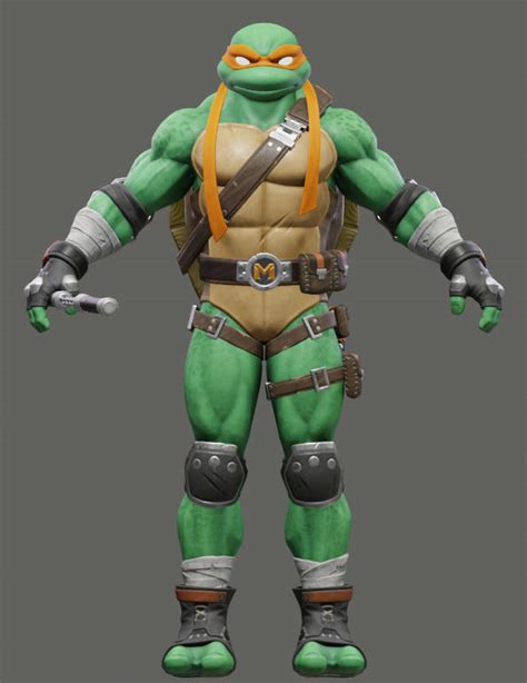 Michelangelo (TMNT) - Fortnite [Blend.] by Hunicrio on DeviantArt