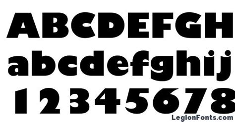 Gill Sans MT Ultra Bold Font Download Free / LegionFonts