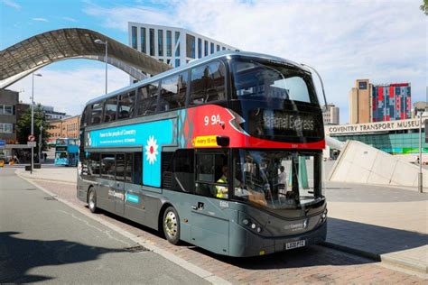 National Express electrifies in Coventry with 10 electric double deck ...