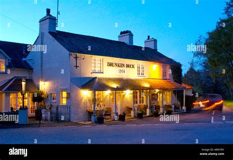 Drunken Duck inn and restaurant, near Ambleside, Lake District National ...