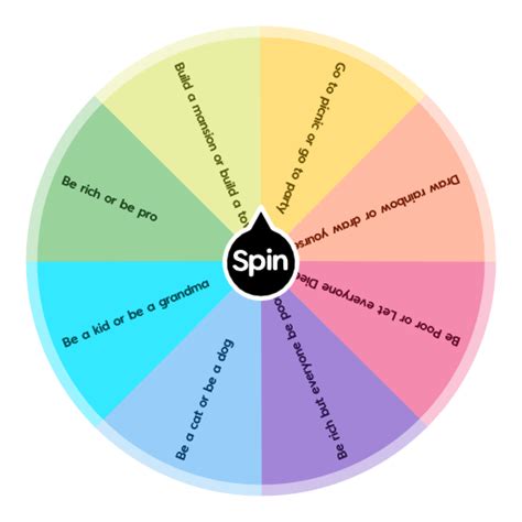 Would You Rather...... | Spin The Wheel App