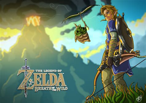 The Legend Of Zelda - Loz Breath Of The Wild Fanart (#301391) - HD ...