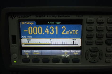 Keysight/Agilent 34461A Digital Multimeter, 6.5 Digit, Truevolt DMM ...