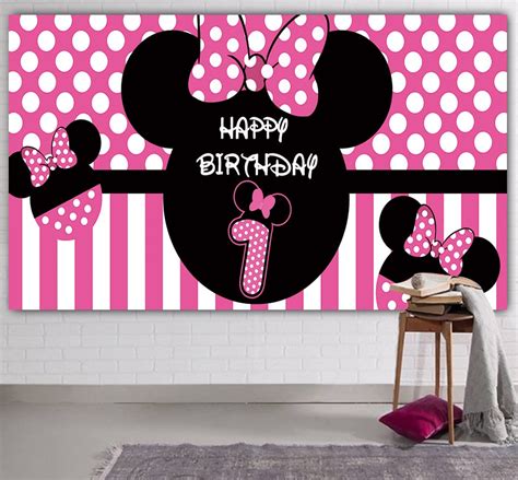 Minnie Mouse Birthday Wallpaper