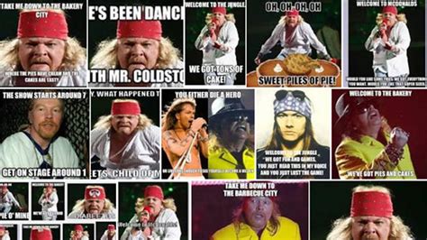 Axl Rose demands Google take down memes mocking his appearance | wthr.com