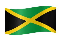 Jamaica flag vector - Country flags