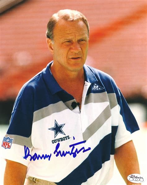 Barry Switzer Signed Cowboys 8x10 Photo (JSA) | Pristine Auction