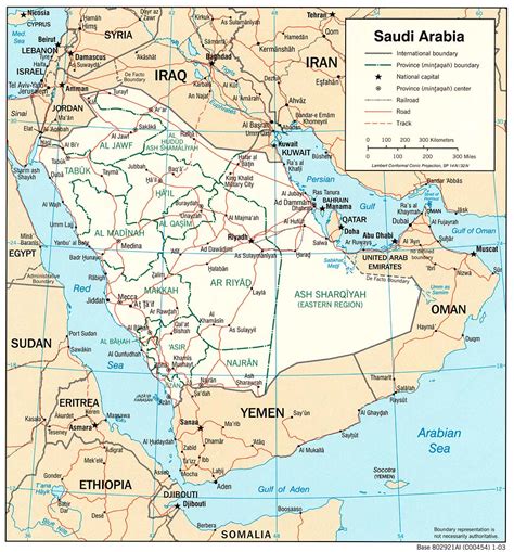 Mapas da Arábia Saudita - Geografia Total™