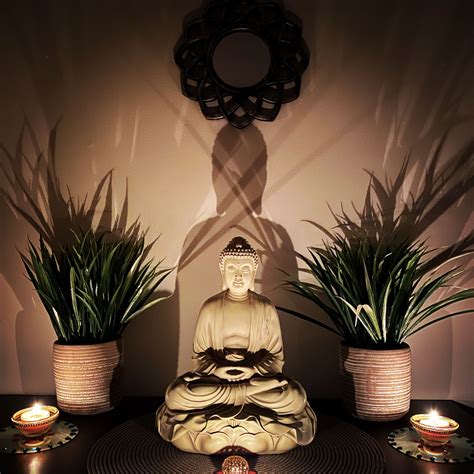 Buddha home decor | Buddha home decor, Buddha decor, Corner decor