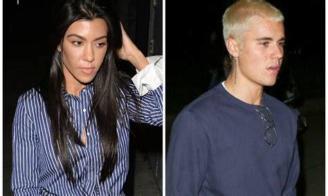 Kourtney Kardashian and Justin Bieber Reunite for a Church Date