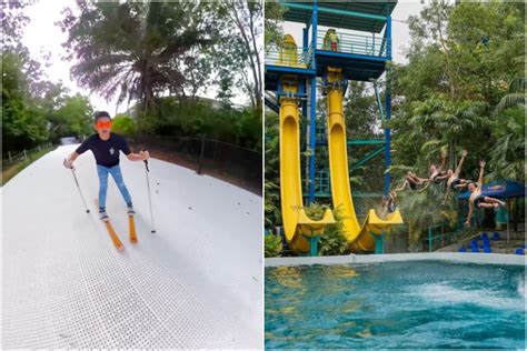 ESCAPE Penang is a theme park in Malaysia where you can ski