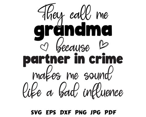 Grandma Svg Grandma Quote Svg Grandma Cut File Grandma | Etsy