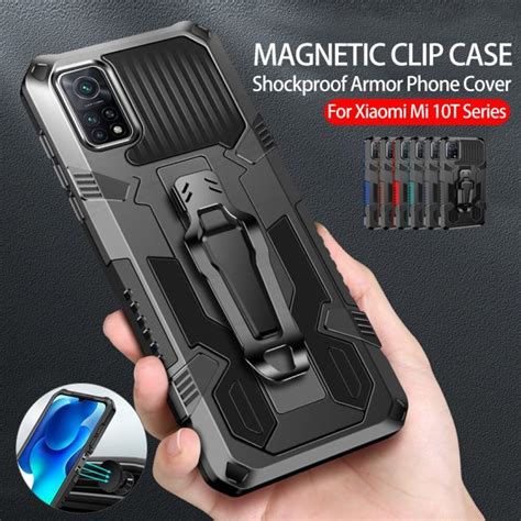 For Xiaomi Mi 10T Pro Case Shockproof Armor Phone Cover Xiomi Mi10T ...