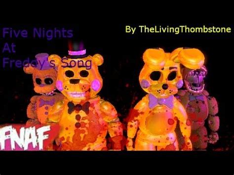 (Fnaf) (SFM) The Living Tombstone Fnaf 1 Song Music Video - YouTube ...