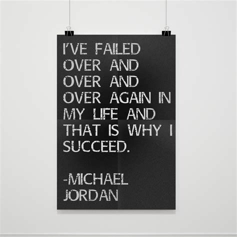 Michael Jordan Quotes, One Color, Multi Color, Custom Posters, Quote ...