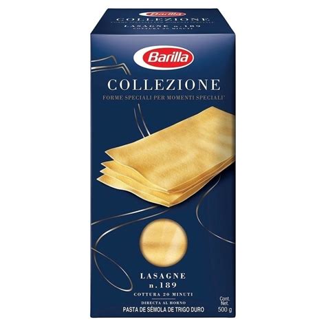 Lasagne Barilla Collezione 500 g | Walmart