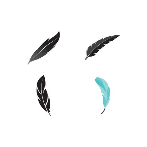 Feather icon vector illustration template design 10060488 Vector Art at ...