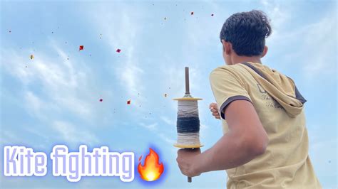 Kite fighting🔥 - YouTube