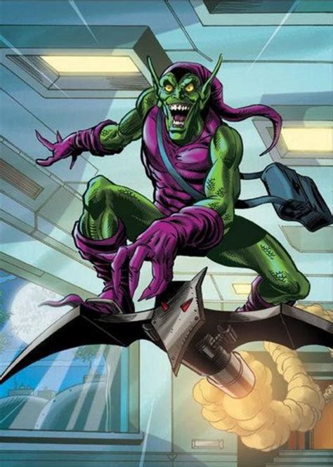 Green Goblin | Green goblin, Marvel comic character, Comic villains