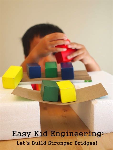 building cardboard bridges with kids (engineering) Science Activities For Kids, Kindergarten ...