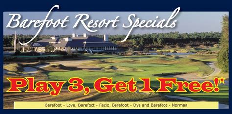 Barefoot Resort Package | Myrtle Beach Golf Directors