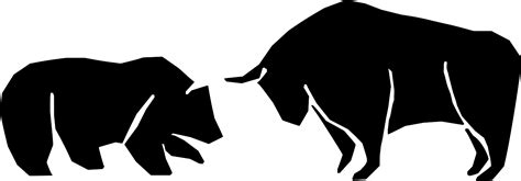 Bear Bull Symbols Clip Art at Clker.com - vector clip art online, royalty free & public domain