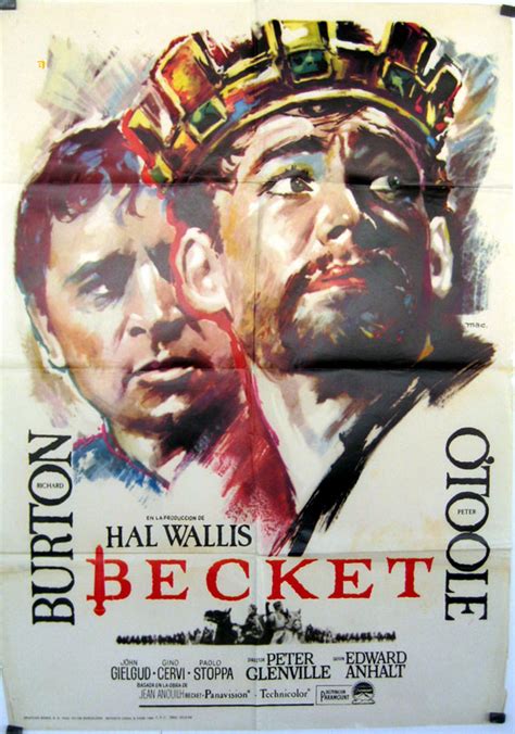 "BECKET" MOVIE POSTER - "BECKET" MOVIE POSTER