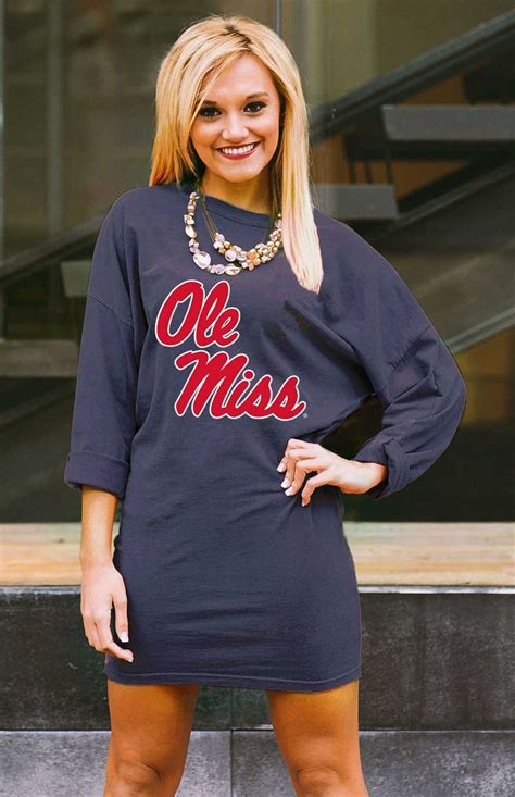 Ole Miss "Here to Tailgate" Vintage Wash Tunic Dress (With images) | Gameday couture, Tunic ...