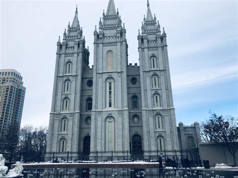 Mormon temple in Salt Lake City, Utah : r/evilbuildings