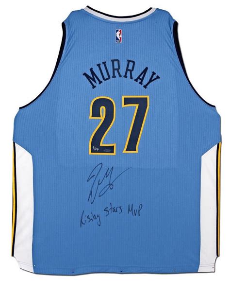 Jamal Murray Signed Nuggets Adidas Jersey Inscribed "Rising Stars MVP ...