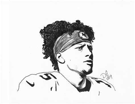 Coloring Pages Of Patrick Mahomes