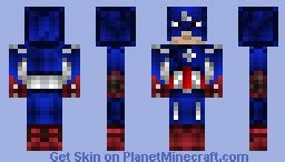 Captain America, avengers skin series Minecraft Skin