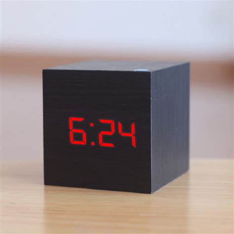 BUY Cube Clock ON SALE NOW! - Wooden Earth