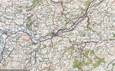 Old Maps of Newtown, Powys - Francis Frith